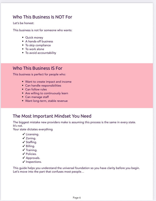Group Home for Newbies